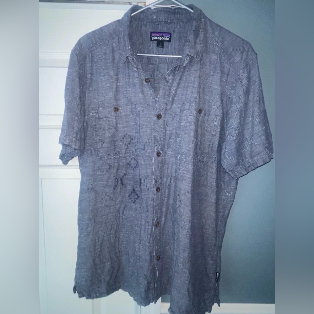 Patagonia worn wear Men's Button-Down Shirt